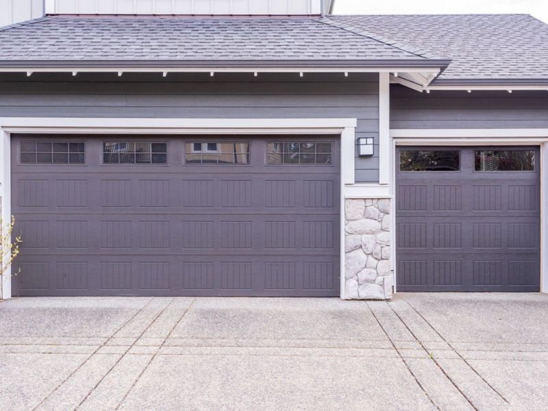 Home with a Repaired Garage | Garage Door and Garage Door Opener Repair in Lincoln, IL